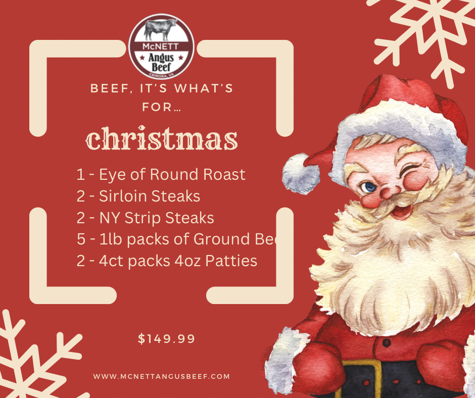 BEEF, it’s what’s for Christmas!