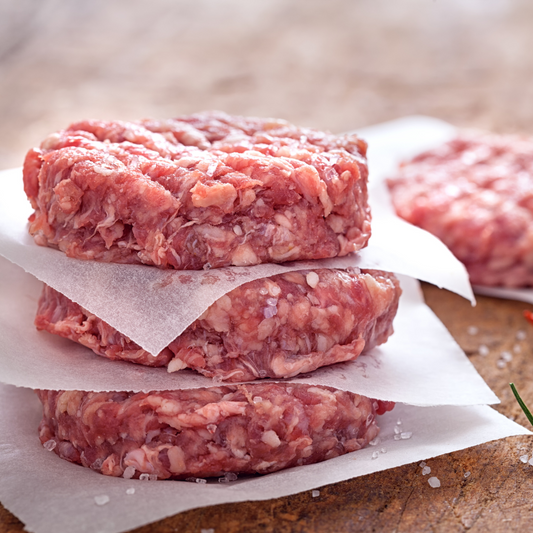 Pre-Made Burger Patties (5 Four-Pack 4oz Patties)